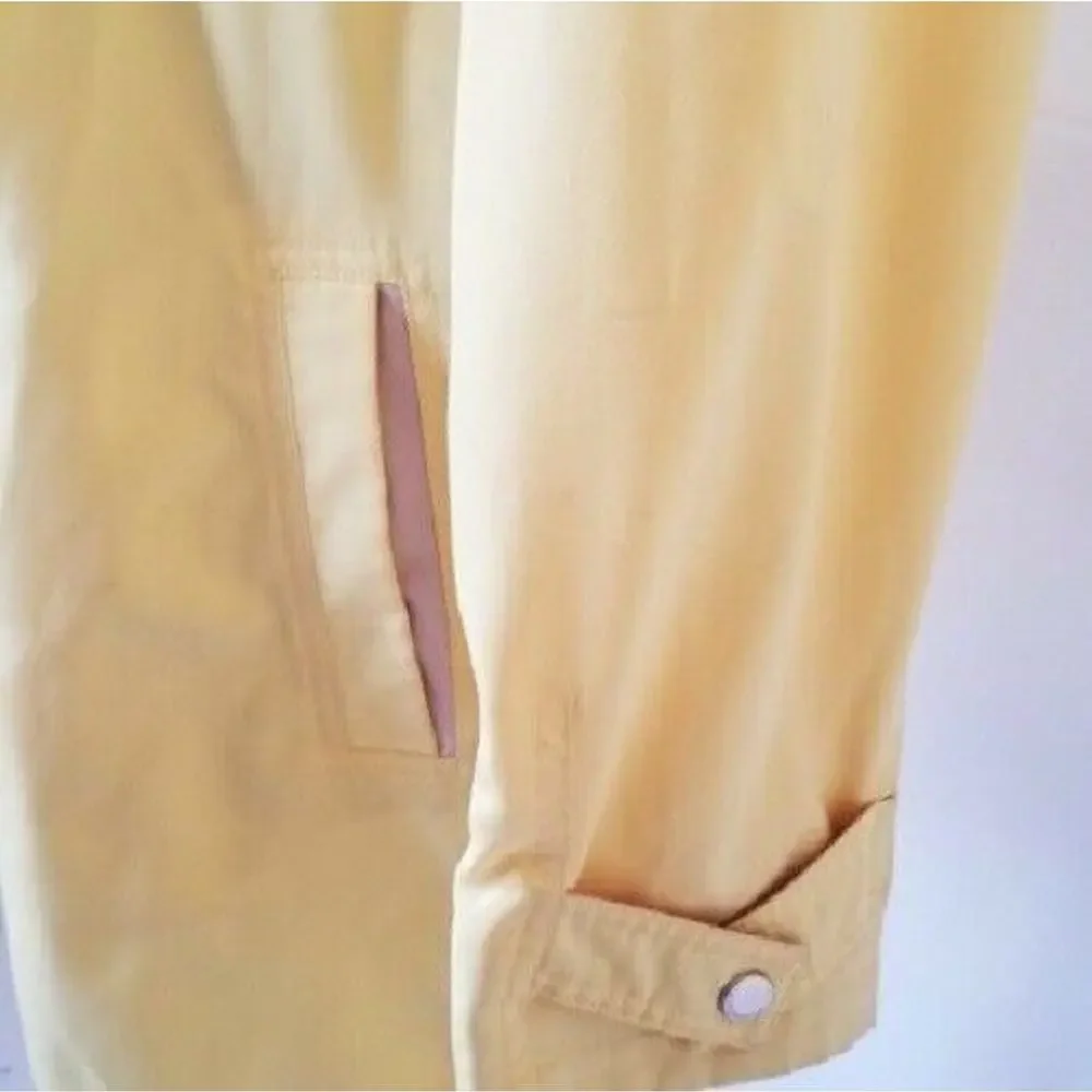 Liz Claiborne All-Weather Coat Hooded Zip and Button Up - Size M